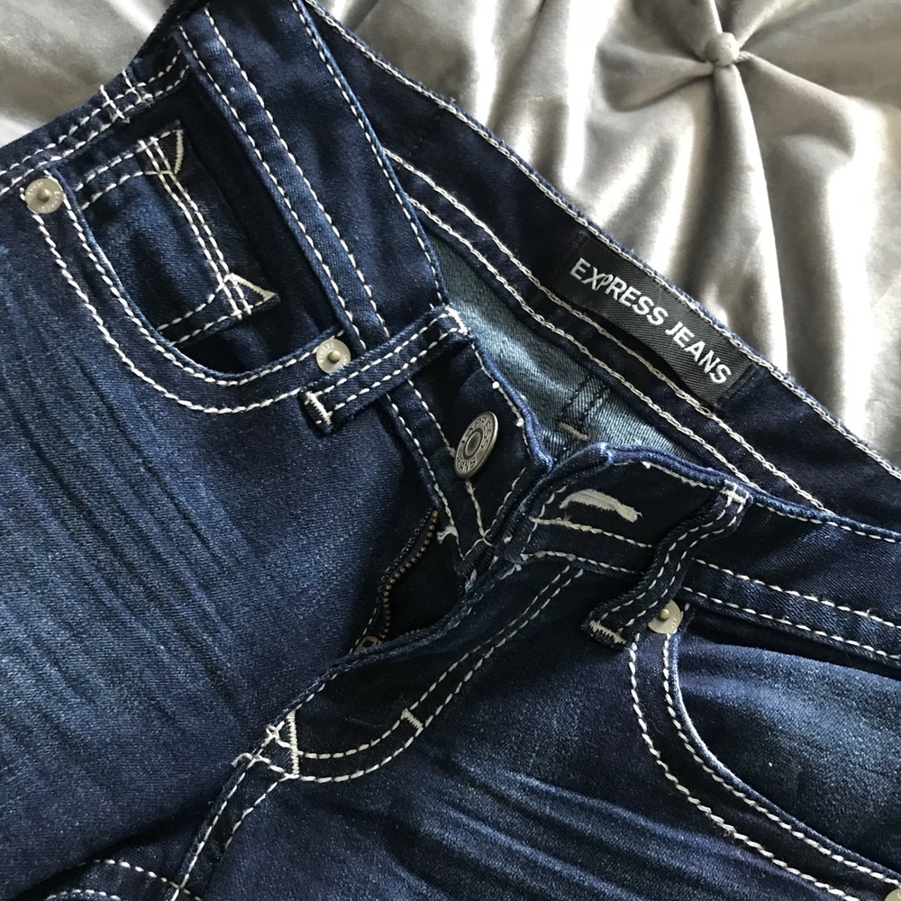 Express skinny jeans
